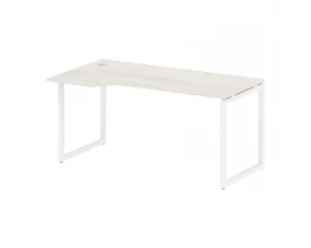 Стол криволинейный левый на О-образном м/к 1600x900x750 Metal System Quattro 4x4 images