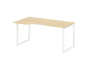 Стол криволинейный левый на О-образном м/к 1600x900x750 Metal System Quattro 4x4 images