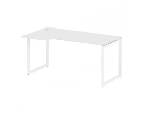 Стол криволинейный левый на О-образном м/к 1600x900x750 Metal System Quattro 4x4 images