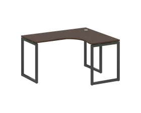 Стол криволинейный правый на О-образном м/к 1400x1200x750 Metal System Quattro 4x4 images