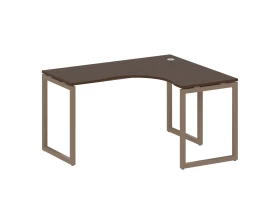 Стол криволинейный правый на О-образном м/к 1400x1200x750 Metal System Quattro 4x4 images