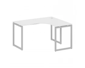 Стол криволинейный правый на О-образном м/к 1400x1200x750 Metal System Quattro 4x4 images