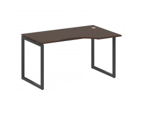 Стол криволинейный правый на О-образном м/к 1400x900x750 Metal System Quattro 4x4 images