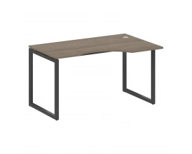 Стол криволинейный правый на О-образном м/к 1400x900x750 Metal System Quattro 4x4 images