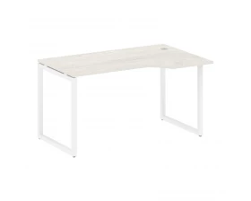 Стол криволинейный правый на О-образном м/к 1400x900x750 Metal System Quattro 4x4 images