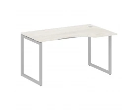 Стол криволинейный правый на О-образном м/к 1400x900x750 Metal System Quattro 4x4 images