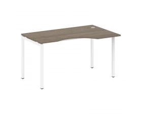 Стол криволинейный правый на П-образном м/к 1400x900x750 Metal System Quattro 4x4 images