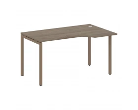 Стол криволинейный правый на П-образном м/к 1400x900x750 Metal System Quattro 4x4 images