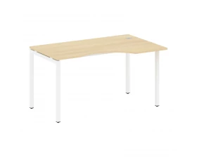 Стол криволинейный правый на П-образном м/к 1400x900x750 Metal System Quattro 4x4 images