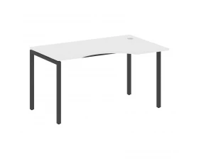 Стол криволинейный правый на П-образном м/к 1400x900x750 Metal System Quattro 4x4 images