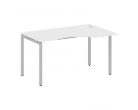 Стол криволинейный правый на П-образном м/к 1400x900x750 Metal System Quattro 4x4 images