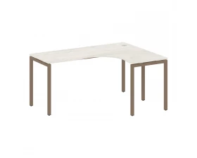 Стол криволинейный правый на П-образном м/к 1600x1200x750 Metal System Quattro 4x4 images