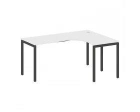 Стол криволинейный правый на П-образном м/к 1600x1200x750 Metal System Quattro 4x4 images