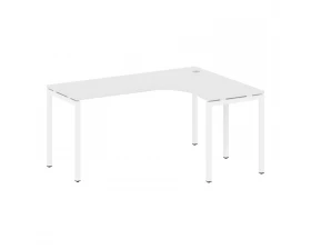 Стол криволинейный правый на П-образном м/к 1600x1200x750 Metal System Quattro 4x4 images