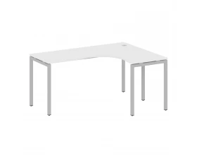 Стол криволинейный правый на П-образном м/к 1600x1200x750 Metal System Quattro 4x4 images
