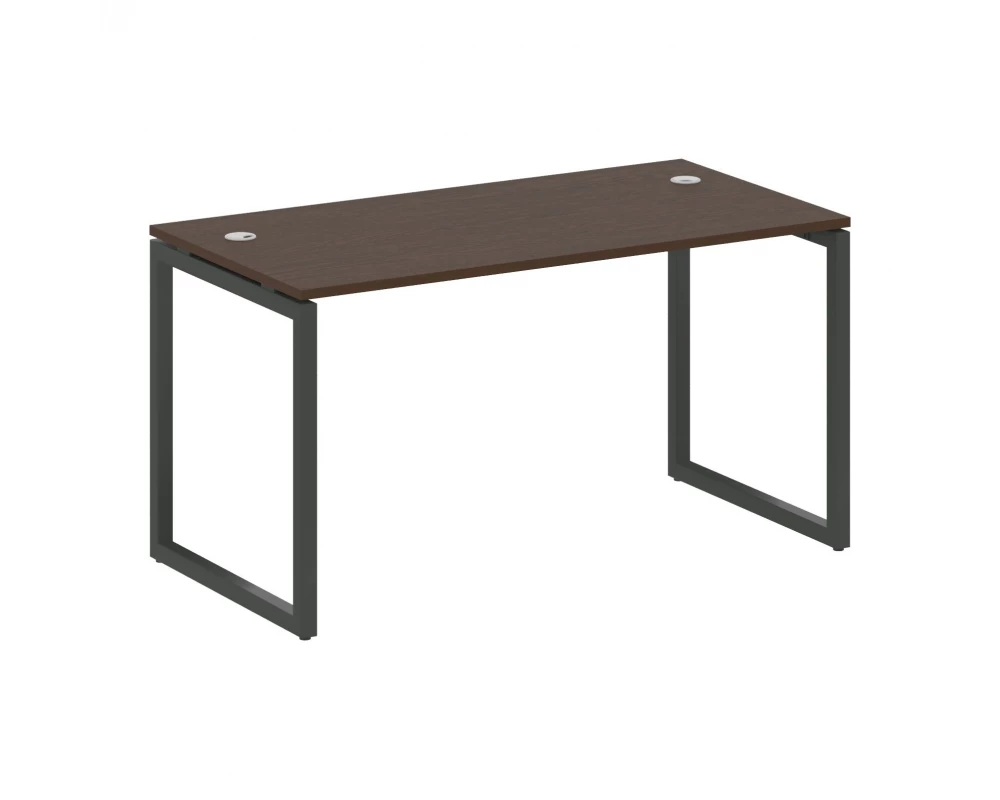 Стол письменный на О-образном м/к 1400x720x750 Metal System Quattro 4x4