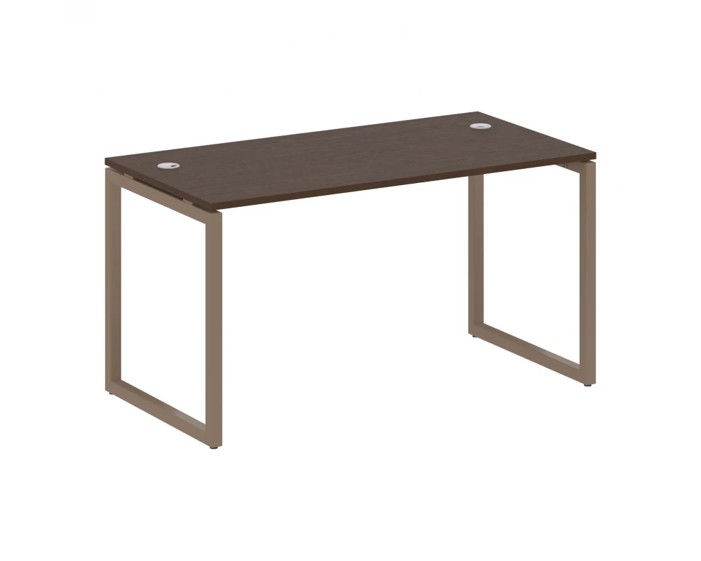 Стол письменный на О-образном м/к 1400x720x750 Metal System Quattro 4x4