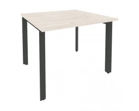 Стол переговорный (1 столешница) на П-образном м/к 980x980x750 Onix images