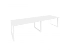 Стол переговорный (2 столешницы) на О-образном м/к 3160x980x750 Onix images