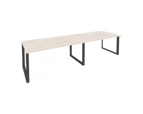 Стол переговорный (2 столешницы) на О-образном м/к 3160x980x750 Onix images