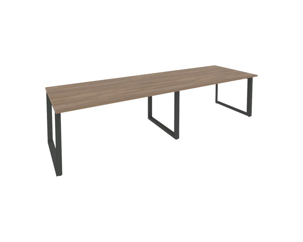 Стол переговорный (2 столешницы) на О-образном м/к 3160x980x750 Onix