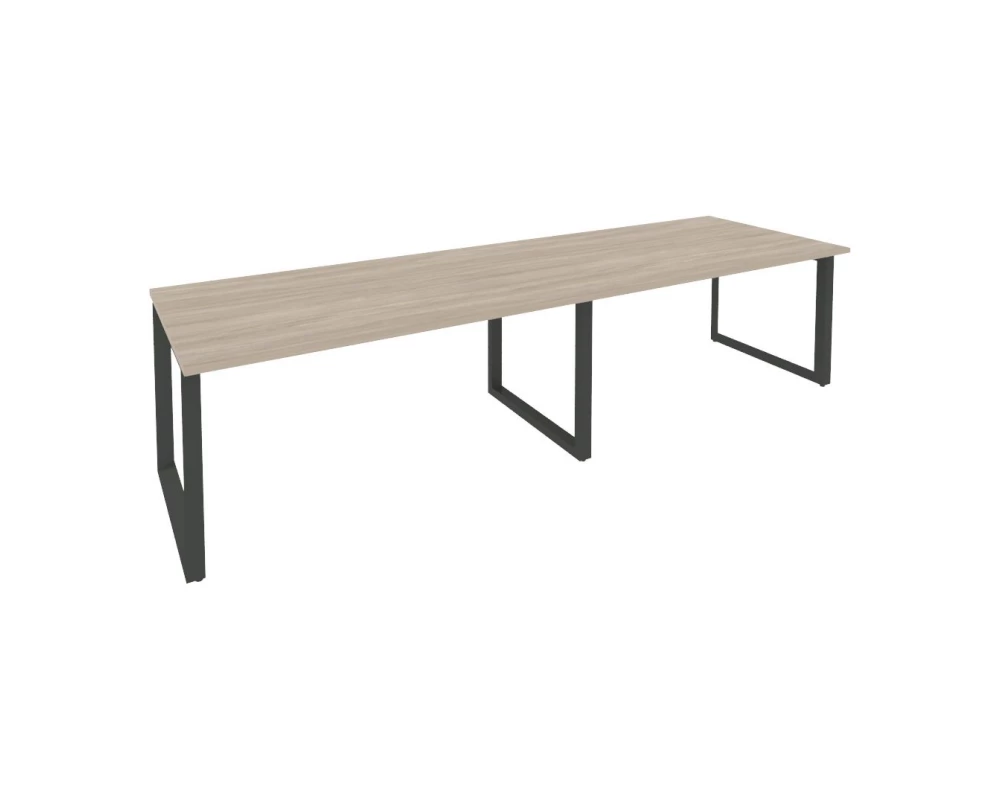 Стол переговорный (2 столешницы) на О-образном м/к 3160x980x750 Onix