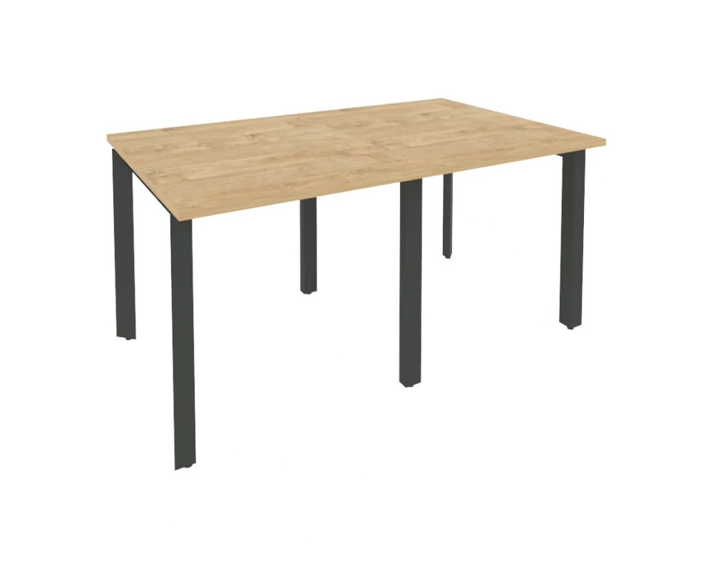 Стол переговорный (2 столешницы) на П-образном м/к 1560x980x750 Onix