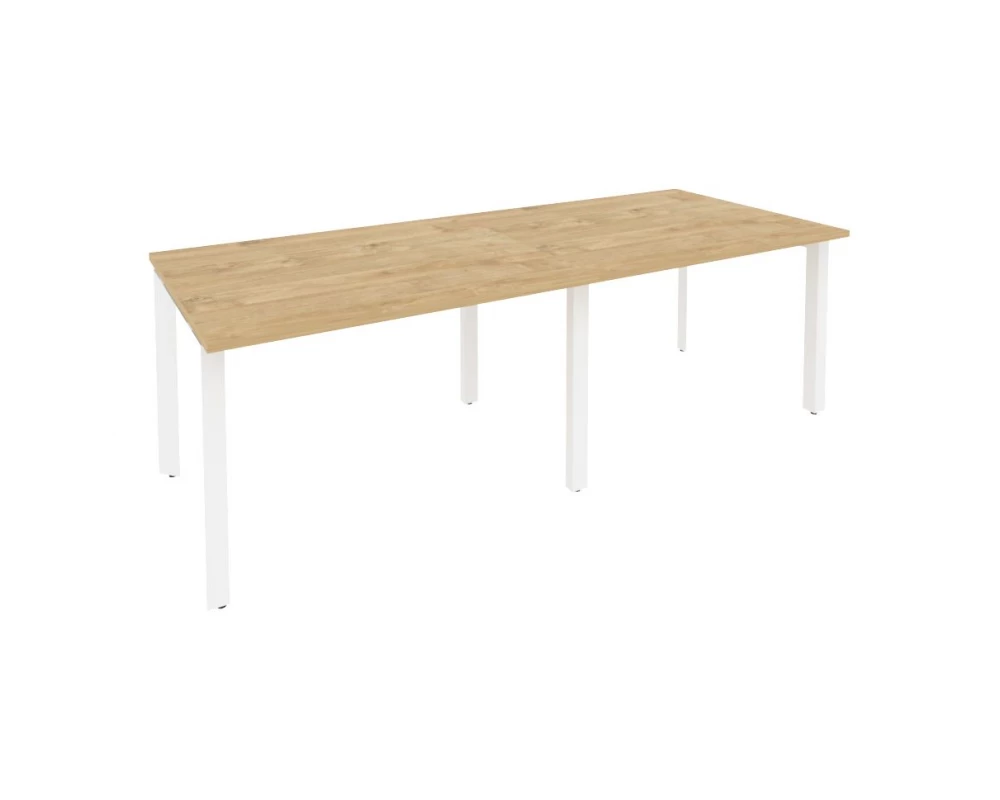 Стол переговорный (2 столешницы) на П-образном м/к 2360x980x750 Onix