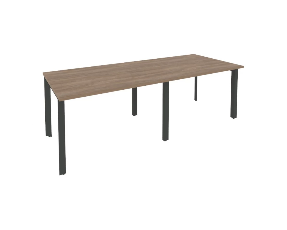 Стол переговорный (2 столешницы) на П-образном м/к 2360x980x750 Onix