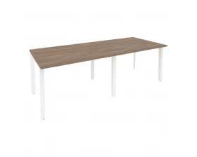 Стол переговорный (2 столешницы) на П-образном м/к 2360x980x750 Onix images