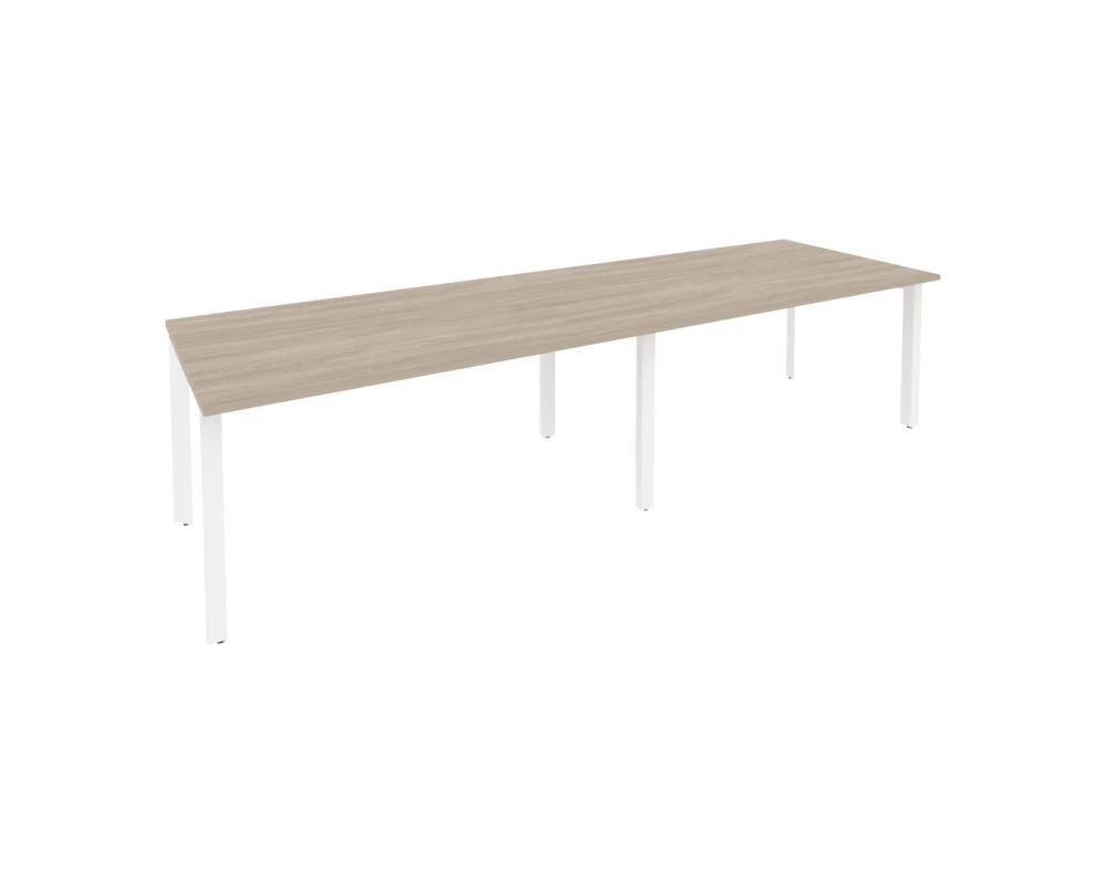 Стол переговорный (2 столешницы) на П-образном м/к 3160x980x750 Onix