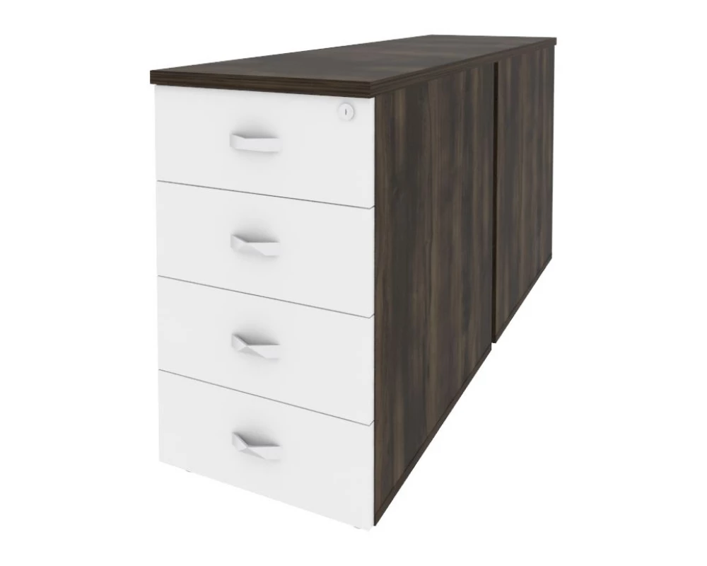 Тумба двойная приставная / опорная 432x1475x750 Onix