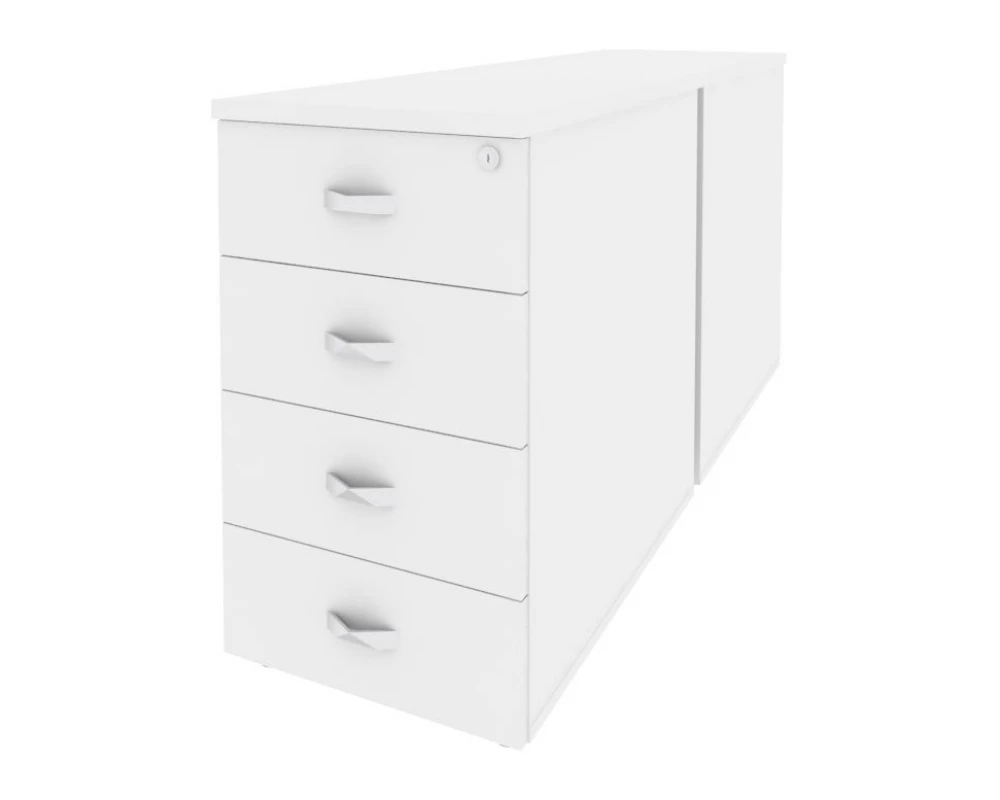 Тумба двойная приставная / опорная 432x1475x750 Onix