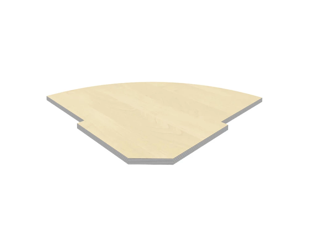 Полка для стойки угловой Riva