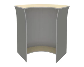 Стойка угловая радиусный элемент ролета Riva images