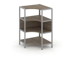 Односекционный угловой стеллаж трехярусный 810х810х1246 Shelf System images
