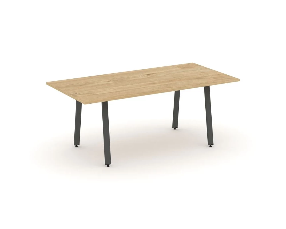 Стол переговорный на А-образном каркасе без лючка 1980x980x750 Style Project Direct