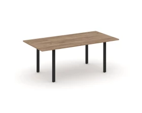 Стол переговорный на П-образном каркасе без лючка 1980x980x750 Style Project Direct images