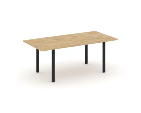 Стол переговорный на П-образном каркасе без лючка 1980x980x750 Style Project Direct images