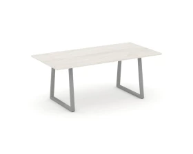 Стол переговорный опоры трапеция без лючка 1980x980x750 Style Project Direct images