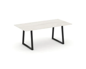 Стол переговорный опоры трапеция без лючка 1980x980x750 Style Project Direct images