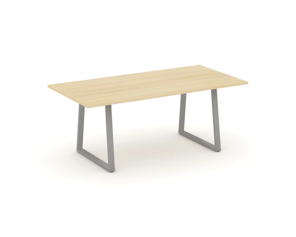 Стол переговорный опоры трапеция без лючка 1980x980x750 Style Project Direct