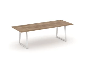Стол переговорный опоры трапеция без лючка 2580x980x750 Style Project Direct images