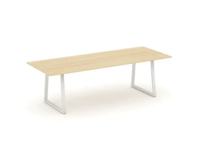 Стол переговорный опоры трапеция без лючка 2580x980x750 Style Project Direct images