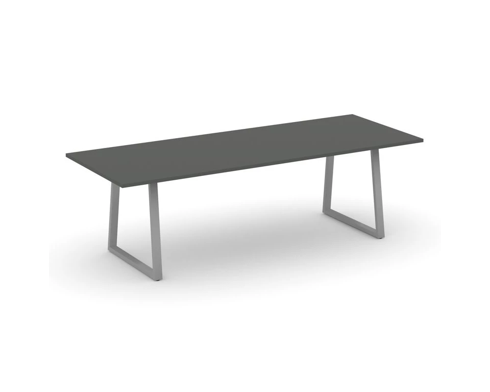 Стол переговорный опоры трапеция без лючка 2580x980x750 Style Project Direct