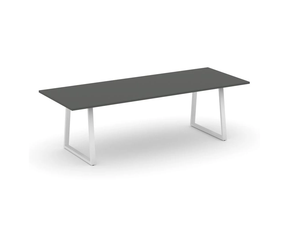 Стол переговорный опоры трапеция без лючка 2580x980x750 Style Project Direct