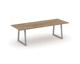 Стол переговорный опоры трапеция без лючка 2580x980x750 Style Project Direct images