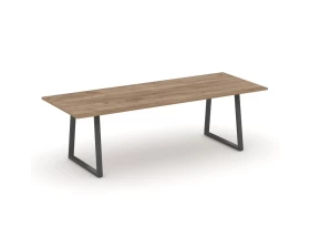 Стол переговорный опоры трапеция без лючка 2580x980x750 Style Project Direct images