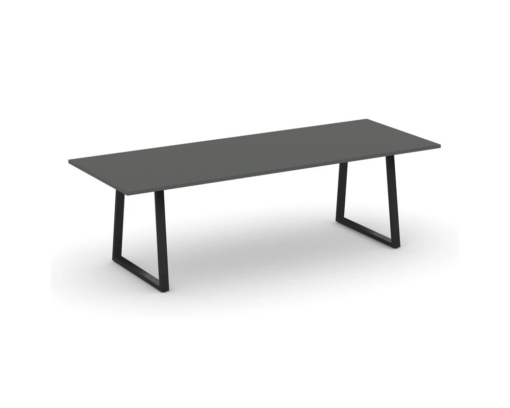 Стол переговорный опоры трапеция без лючка 2580x980x750 Style Project Direct