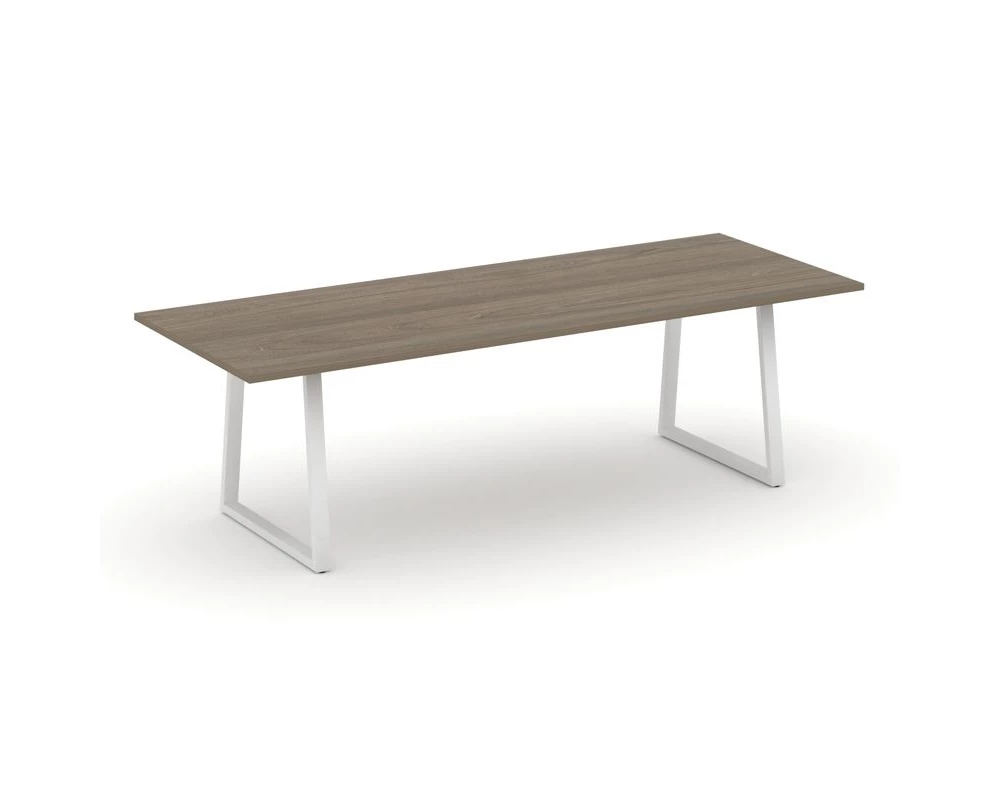 Стол переговорный опоры трапеция без лючка 2580x980x750 Style Project Direct